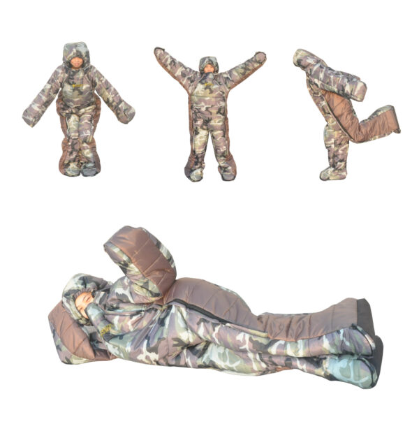 Human Walking Camping Outdoor Sleeping Bag – Image 4