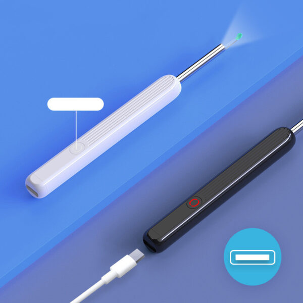 NE3 Ear Cleaner Otoscope Ear Wax Removal Tool With Camera LED Light Wireless Ear Endoscope Ear Cleaning Kit For I-phone – Image 4