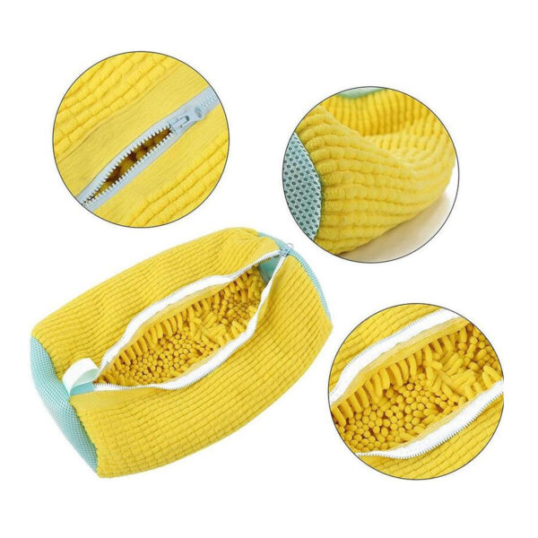Shoes Laundry Bag Shoe Wash Bag For Washing Machine Reusable Zipper Shoe Washing Bag Sneaker Tennis Shoe Cleaner Kit Remove Dirt – Image 6