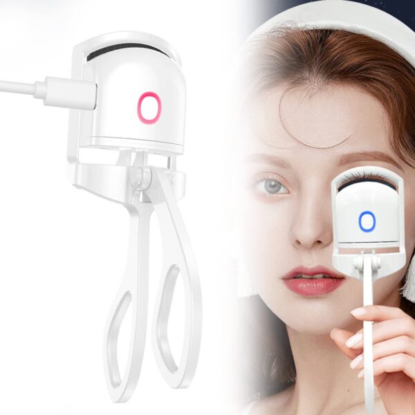 Heated Eyelash Curler Electric Temperature Control Mini Eyelash Curler Electric Portable Charging – Image 9